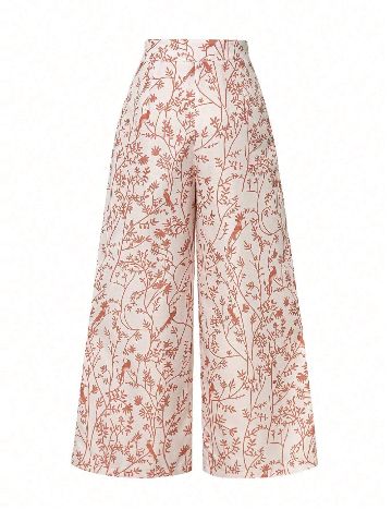 Pantaloni SHEIN, alb