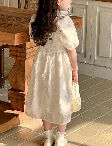 Rochie Shein Kids, ecru