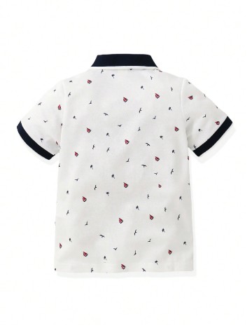 Tricou Shein Kids, alb