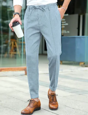 Pantaloni SHEIN, albastru