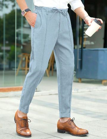 Pantaloni SHEIN, albastru
