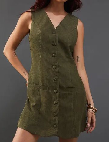 Rochie scurta WAREHOUSE, verde