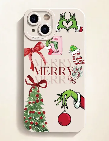 Husa iPhone 15 Plus SHEIN, crem