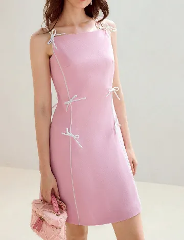 Rochie scurta MOTF, roz