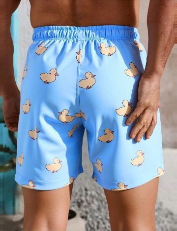 Short de baie SHEIN, albastru