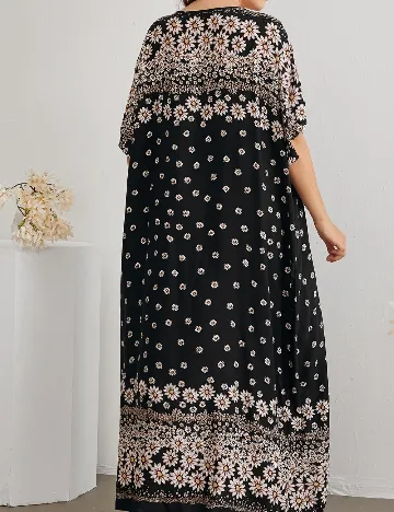 Rochie lunga Emery Rose Curve, negru