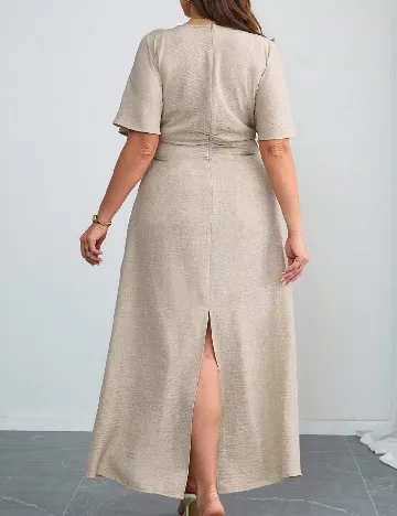 Rochie lunga SHEIN CURVE, crem