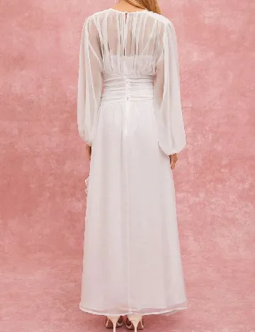Rochie lunga SHEIN, alb