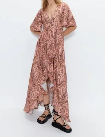 Rochie lunga WAREHOUSE, roz