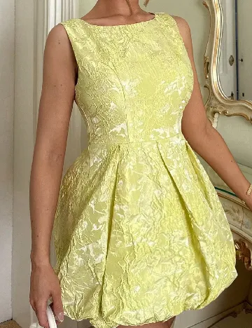 Rochie scurta SHEIN, galben