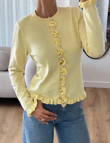 Cardigan SHEIN, galben