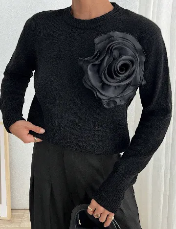 Bluza SHEIN, negru