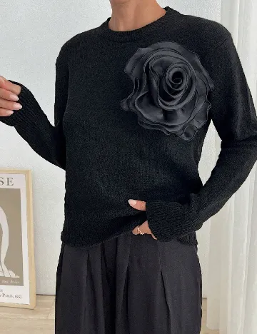 Bluza SHEIN, negru