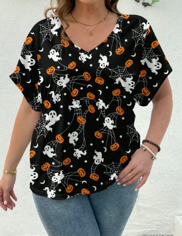 Tricou SHEIN CURVE, negru