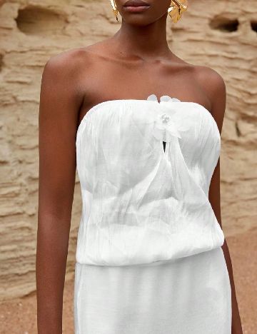 Top SHEIN, alb
