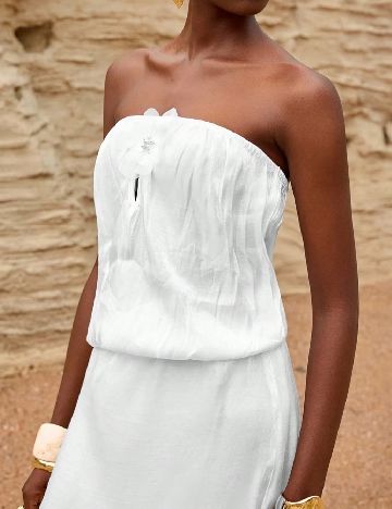 Top SHEIN, alb