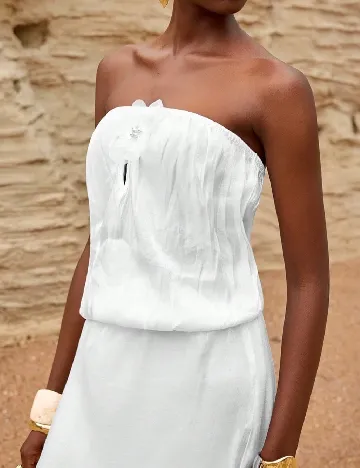 Top SHEIN, alb