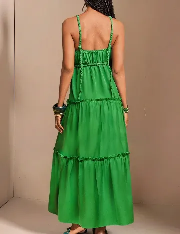 Rochie lunga SHEIN, verde