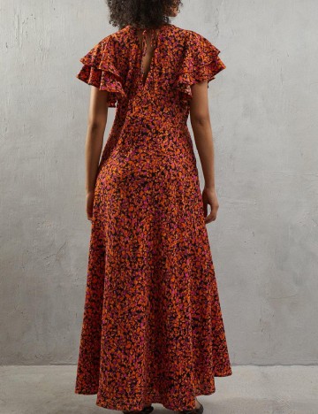 Rochie lunga WAREHOUSE, mix culori