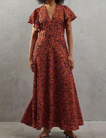 Rochie lunga WAREHOUSE, mix culori