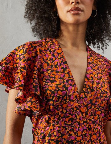 Rochie lunga WAREHOUSE, mix culori