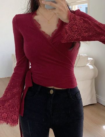 Bluza Dazy, visiniu