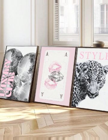 Set postere 3 bucati SHEIN, mix culori