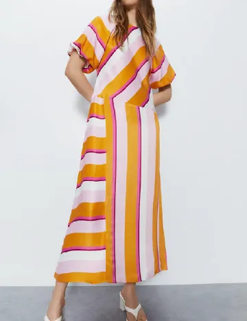 Rochie lunga WAREHOUSE, mix culori