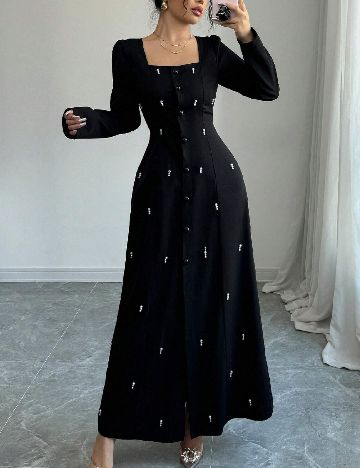 Rochie lunga SHEIN, negru
