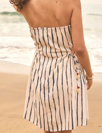 Rochie scurta SHEIN, ecru