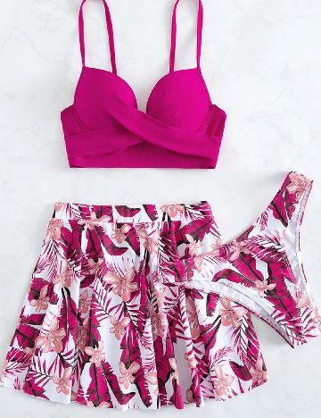 Costum de baie SHEIN, roz