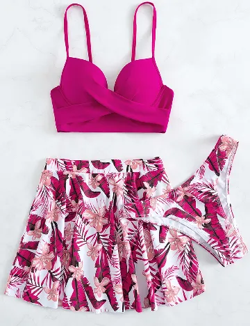 Costum de baie SHEIN, roz