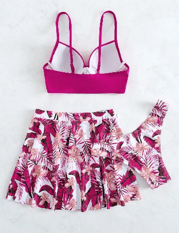 Costum de baie SHEIN, roz