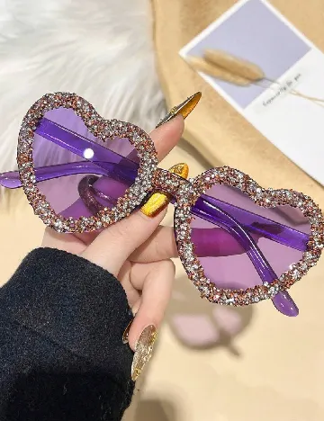 Set ochelari de soare 4 bucati SHEIN, mix culori
