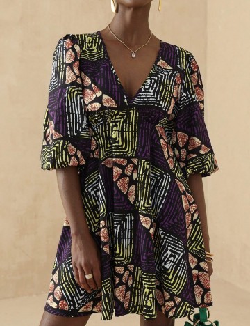 Rochie scurta SHEIN, mix culori
