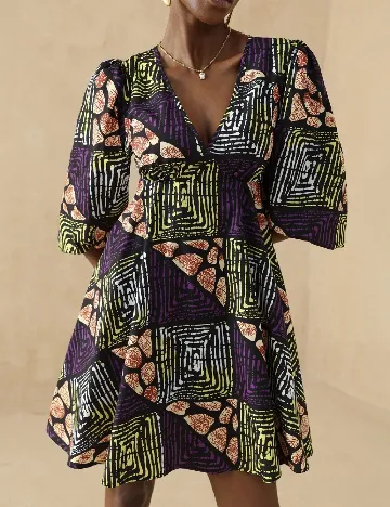 Rochie scurta SHEIN, mix culori