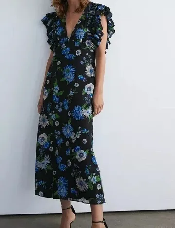Rochie medie WAREHOUSE, floral print