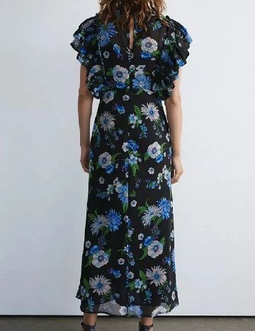 Rochie medie WAREHOUSE, floral print