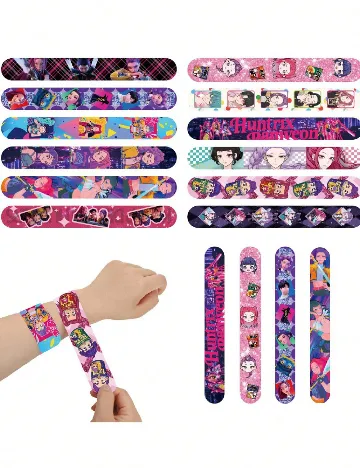 Set bratari, 24 bucati Shein Kids, mix culori