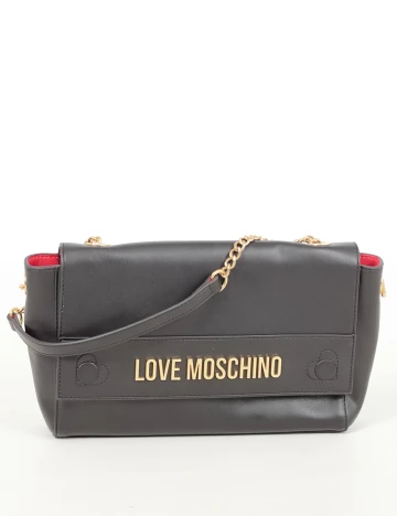 Poseta Love Moschino, negru Negru