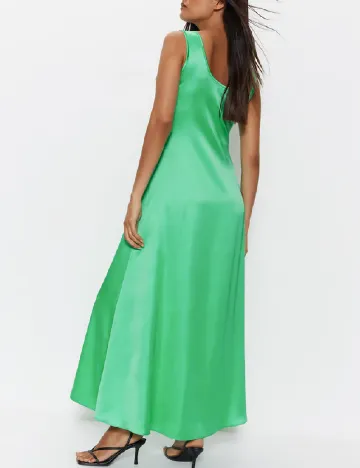 Rochie lunga WAREHOUSE, verde