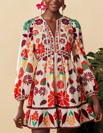 Rochie scurta SHEIN, mix culori