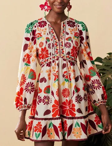 Rochie scurta SHEIN, mix culori