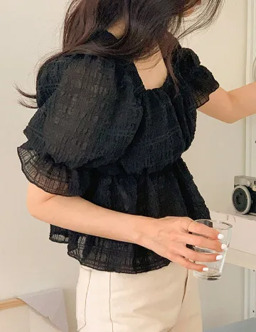 Bluza Dazy, negru