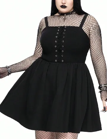 Rochie scurta Romwe, negru
