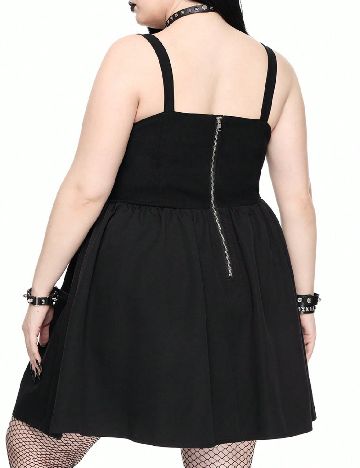 Rochie scurta Romwe, negru