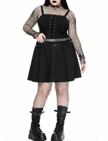 Rochie scurta Romwe, negru