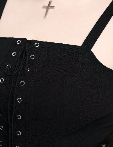 Rochie scurta Romwe, negru