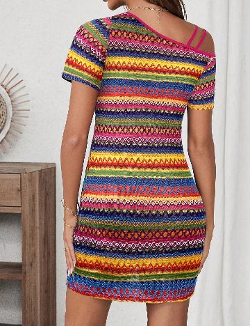 Rochie scurta SHEIN, mix culori