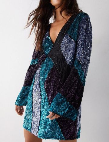 Rochie scurta WAREHOUSE, mix culori